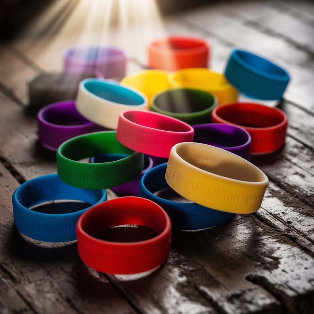 silicone wristbands