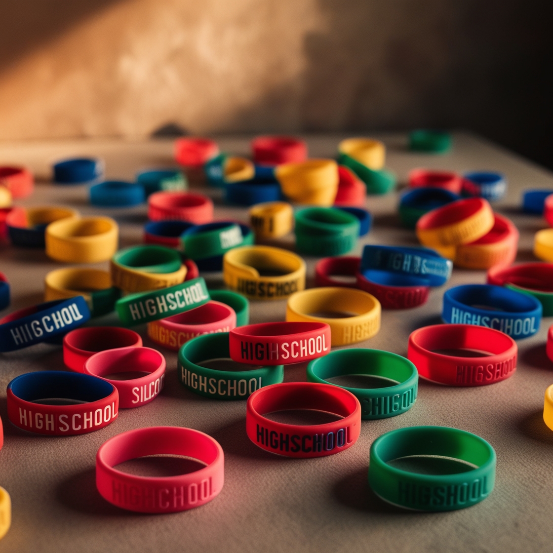 Silicone wristbands