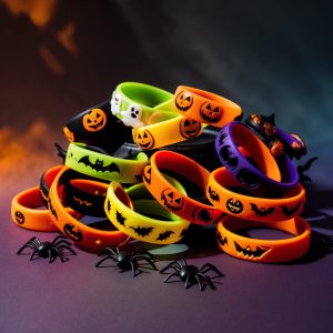 Halloween-themed wristband