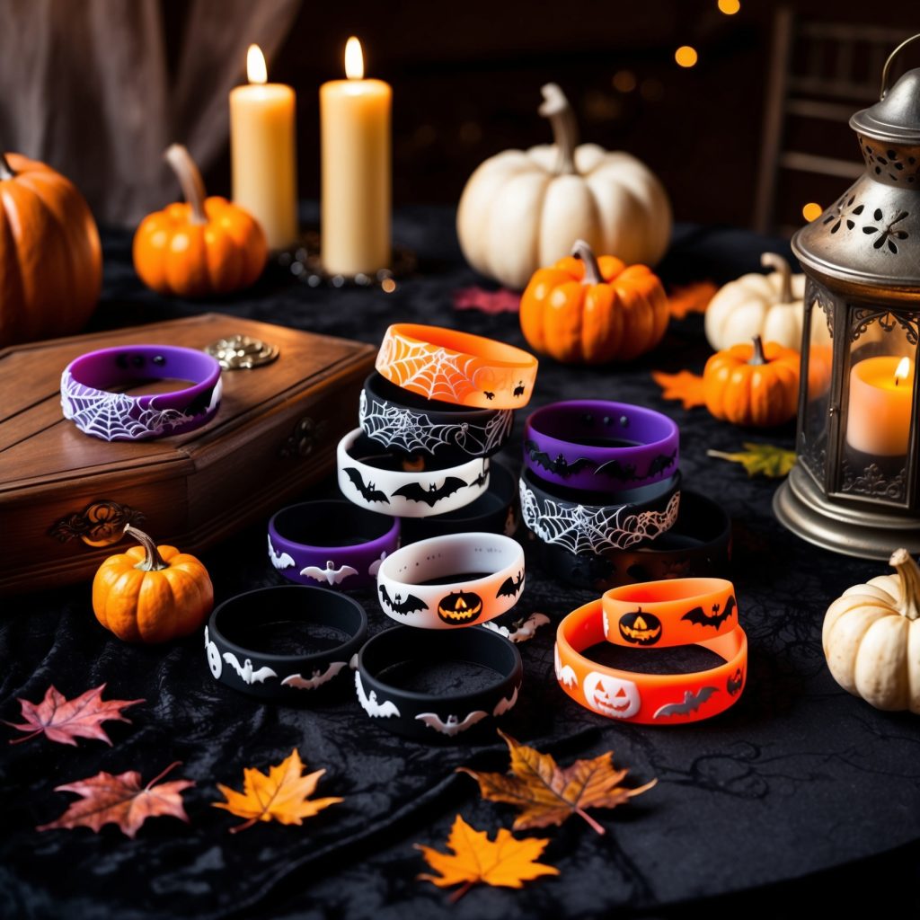 Custom Halloween wristbands